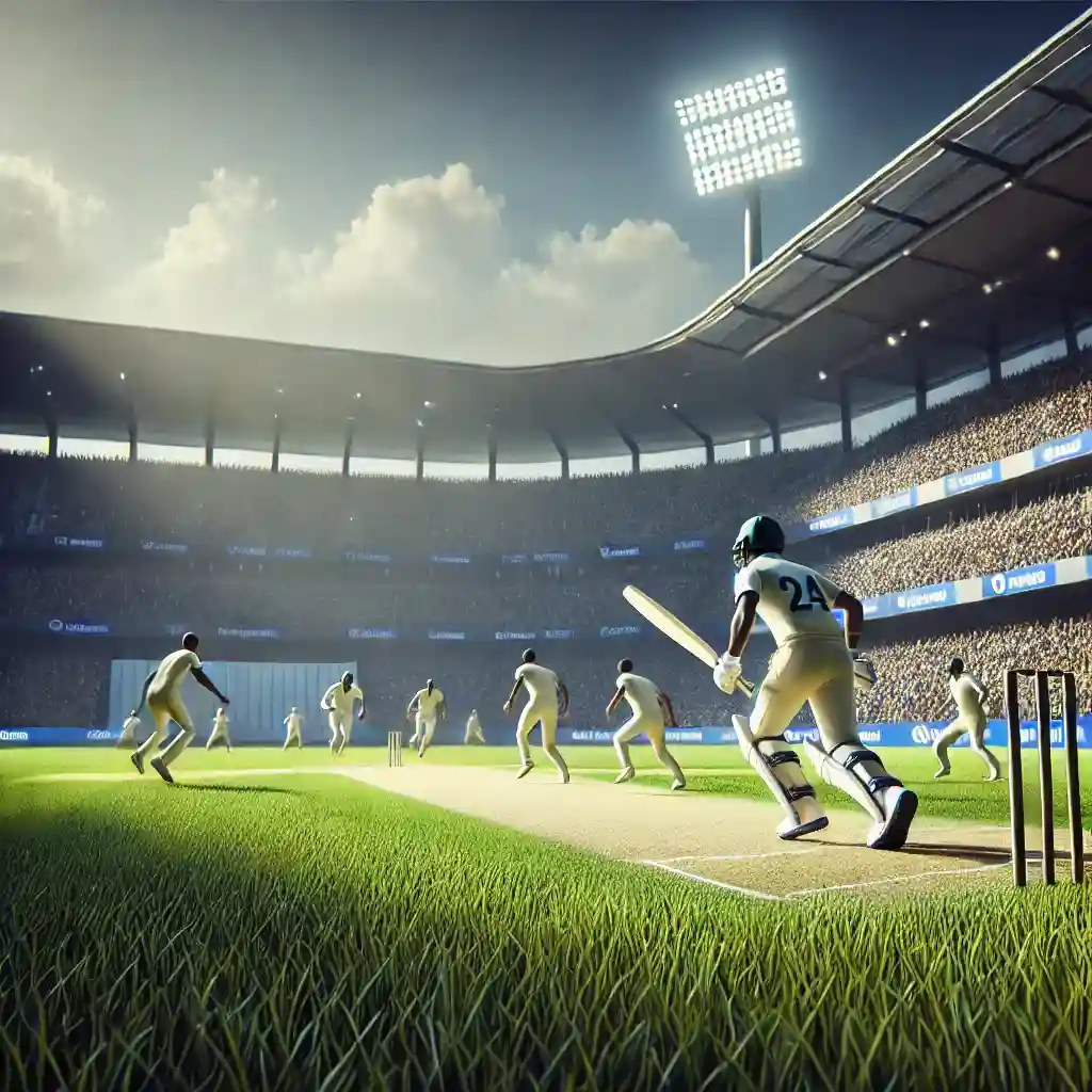 Exciting Cricket Match